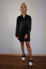 Черная ночная рубашка цена и информация | Женские пижамы, ночнушки | kaup24.ee