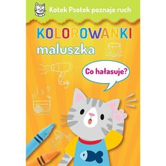 книги для детей котенок знает движение - что такое шум? цена и информация | Книжки - раскраски | kaup24.ee