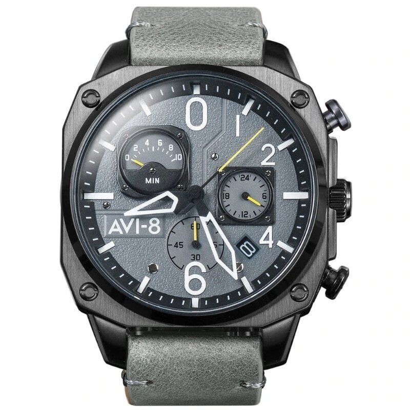 AVI-8 Hawker Hunter Retrograde Chronograph AV-4052-03 AV-4052-03 hind ja info | Meeste käekellad | kaup24.ee