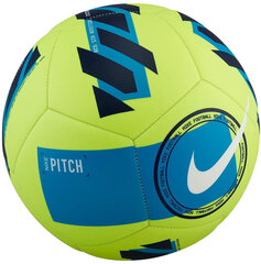 Футбольный мяч Nike Nk Ptch-Fa21 Yellow Blue DC2380 704 цена и информация | Футбольные мячи | kaup24.ee