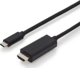 Digitus AK-300330-020-S, HDMI/USB-C, 2 m hind ja info | Kaablid ja juhtmed | kaup24.ee