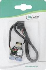 InLine 33446A hind ja info | USB jagajad, adapterid | kaup24.ee