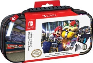 Game Traveler Deluxe Travel Case Mario Bowser цена и информация | Аксессуары для компьютерных игр | kaup24.ee