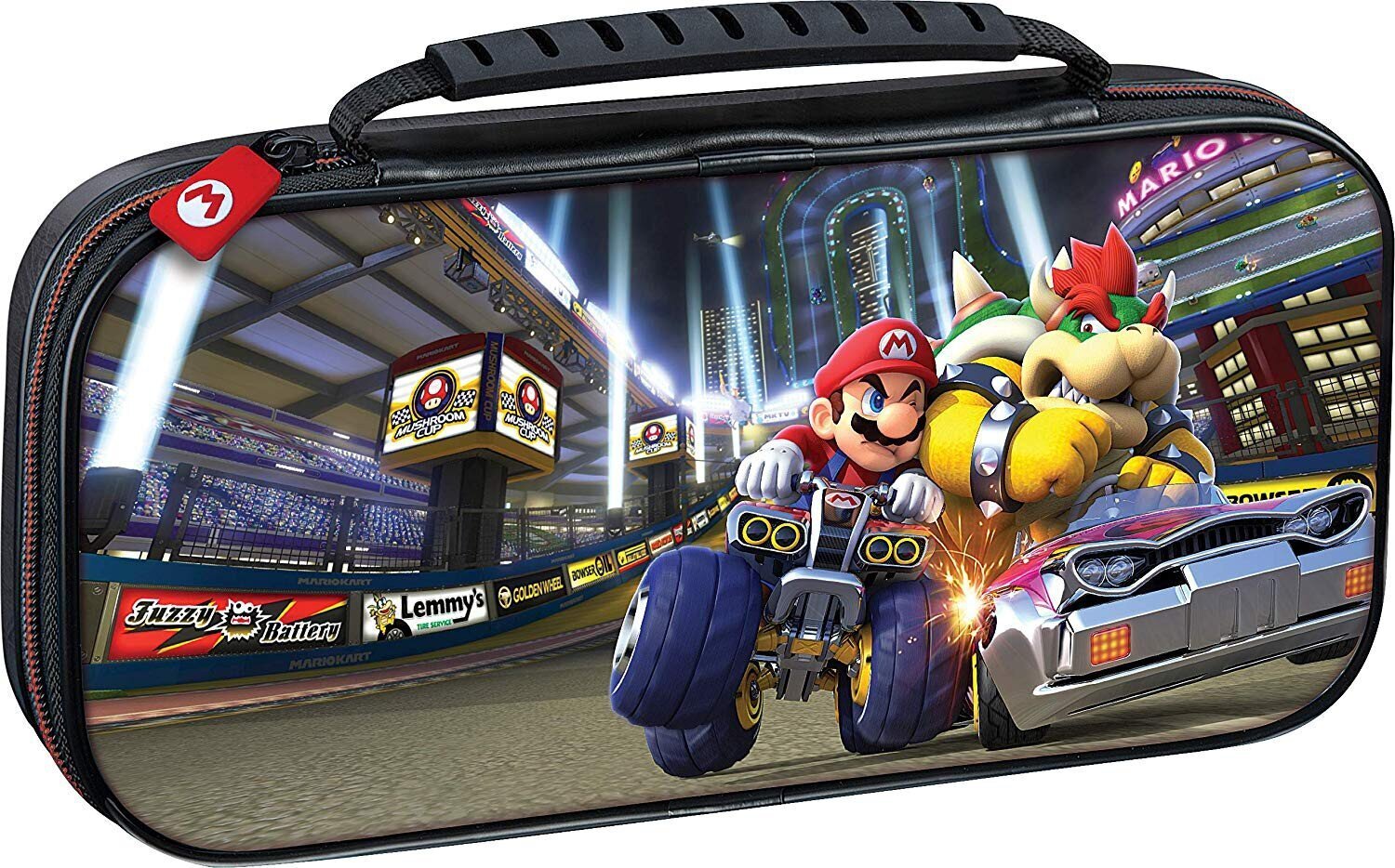 Game Traveler Deluxe Travel Case Mario Bowser hind ja info | Mängukonsoolide lisatarvikud | kaup24.ee