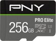Mälukaart telefonile PNY P-SDU256V31100PRO-GE цена и информация | Mobiiltelefonide mälukaardid | kaup24.ee