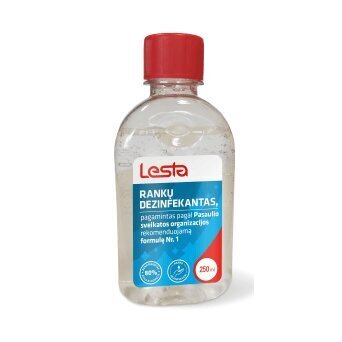 Desinfitseerimisvahend kätele LESTA, 250 ml цена и информация | Esmaabi | kaup24.ee