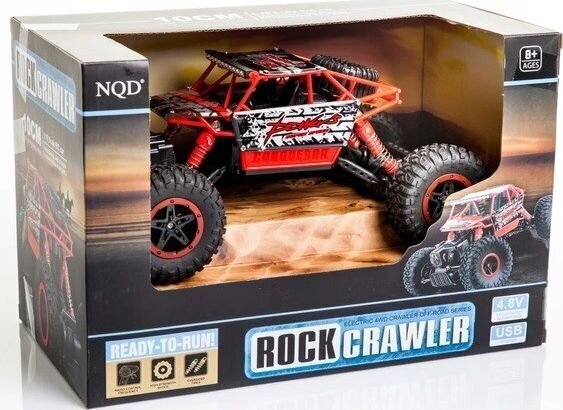 NQD NQD 4WD Rock Crawler auto akuga 1:18 2,4 GHz hind ja info | Poiste mänguasjad | kaup24.ee