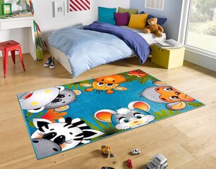 Детский ковер Hanse Home Jungle Crew, синий, 120x170 см цена и информация | Ковры | kaup24.ee