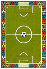 Детский ковер Hanse Home Football Stadium, зеленый, 120x170 см цена и информация | Ковры | kaup24.ee