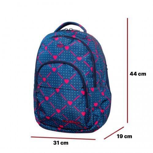 Seljakott CoolPack Basic Plus Heart Link hind ja info | Koolikotid, sussikotid | kaup24.ee