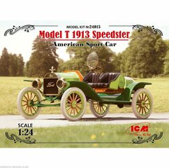 Kokkupandav mudel ICM 24015 Model T 1913 Speedster, American Sport Car 1/24 hind ja info | Liimitavad mudelid | kaup24.ee