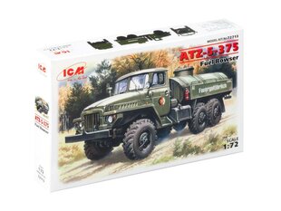 Kokkupandav mudel ICM 72713 ATZ-5-375, Fuel Bowser 1/72 цена и информация | Склеиваемые модели | kaup24.ee