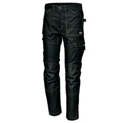 Рабочие брюки с эластичной спинкой Gemini Black цена и информация | Рабочая одежда | kaup24.ee
