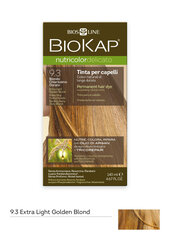 Biokap Nutricolor Delicato 9.3 / ekstrahele kuldblond / püsivärv hind ja info | Juuksevärvid | kaup24.ee