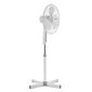 Ventilaator reguleeritava alusega, valge/hall hind ja info | Ventilaatorid | kaup24.ee