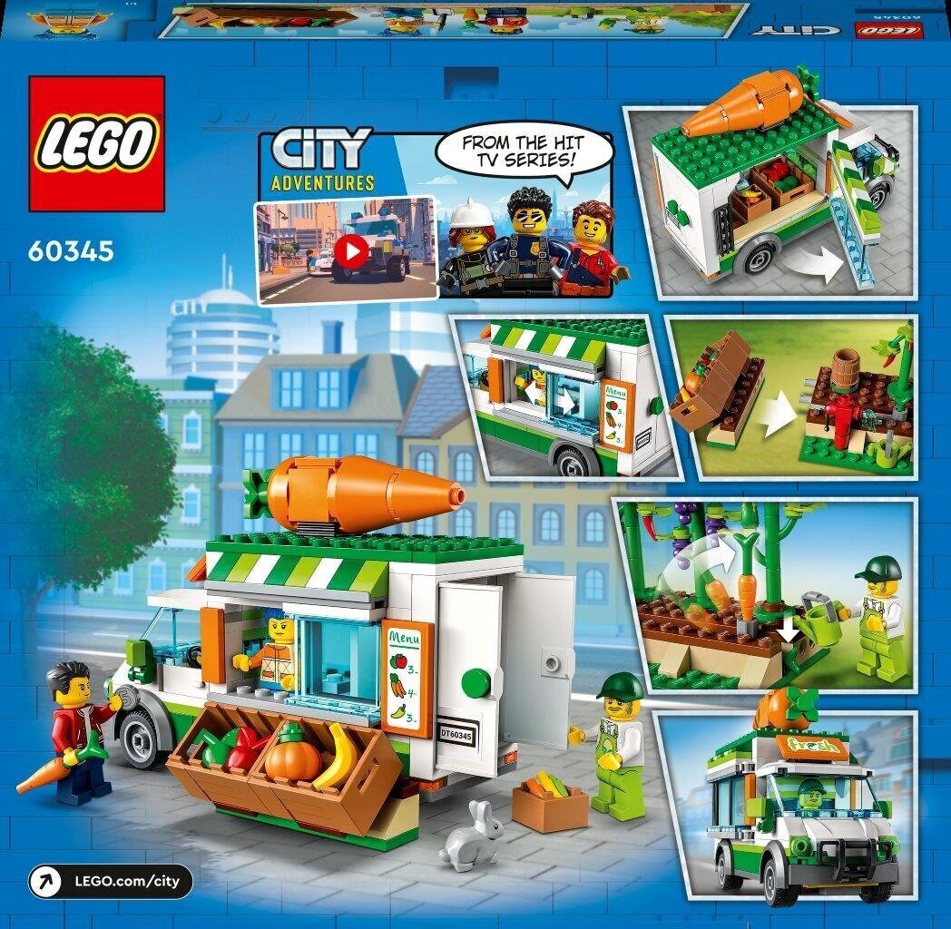 60345 LEGO® City Farm Talunike turukaubik цена и информация | Klotsid ja konstruktorid | kaup24.ee