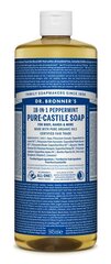 18-ühes orgaaniline vedelseep Dr. Bronner's Peppermint 945 ml, piparmünt цена и информация | Мыло | kaup24.ee