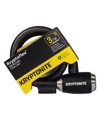 Kryptonite Kryptoflex 1565 Key Cable, велосипедный замок цена и информация | Замки для велосипеда | kaup24.ee