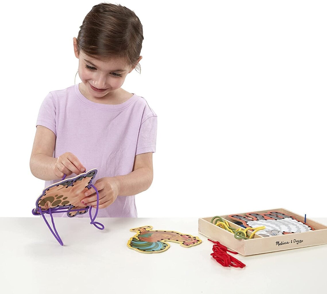 Lipsukomplekt Taluloomad Melissa & Doug hind ja info | Tüdrukute mänguasjad | kaup24.ee