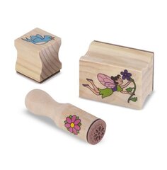 Komplekt Melissa & Doug – Stamp-A-Scene – Fairy Garden цена и информация | Игрушки для девочек | kaup24.ee