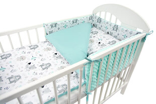 Voodipesu Minky 135 x 100 MyBaby, 3 osaline цена и информация | Детское постельное бельё | kaup24.ee