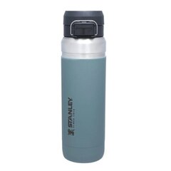 Бутылка для воды Quick Flip Water Bottle Go 1,06 л синяя цена и информация | Столовые и кухонные приборы | kaup24.ee