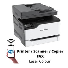 Pantum CM2200FDW MFP Wi-Fi Printer / Scanner / Copier / Fax laser colour hind ja info | Printerid | kaup24.ee
