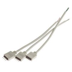4PIN connection 15 cm 4 in 1 cables male - цена и информация | Кабели и провода | kaup24.ee
