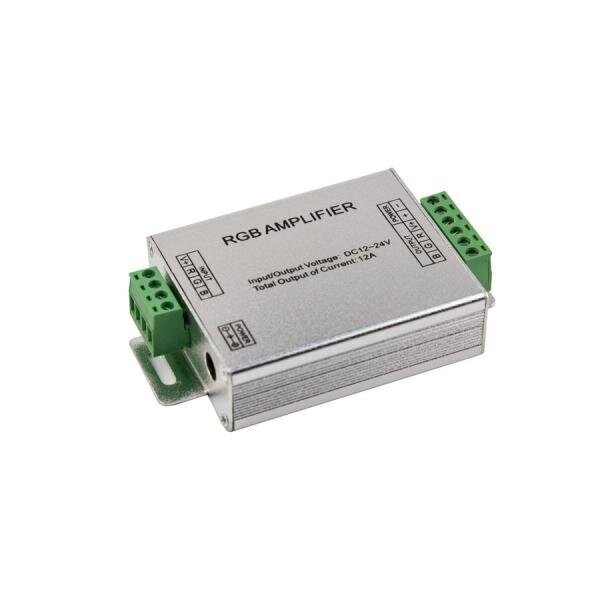 Amp-03 RGB amplifier 3x4A - цена и информация | LED ribad | kaup24.ee