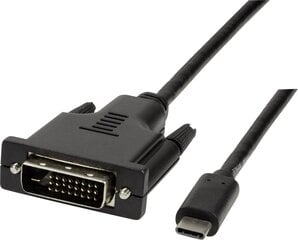 LogiLink UA0332 USB-C - DVI, 3 m hind ja info | Logilink Mobiiltelefonid, foto-, videokaamerad | kaup24.ee