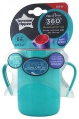 Обучающий поильник Tommee Tippee Easi-Flow 360, 6 мес.+, зеленый цена и информация | Tommee Tippee Приспособления для кормления | kaup24.ee