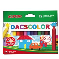 Vahakriidid Alpino 1ADC050290 Dacscolor, 12 v, 12mm цена и информация | Принадлежности для рисования, лепки | kaup24.ee