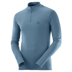 T-särk Salomon Explore Seamless Half Zip, Helesinine S6427489 hind ja info | Meeste spordiriided | kaup24.ee