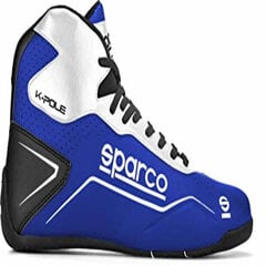 Гоночные ботильоны Sparco K-POLE Синий / Белый (Размер 41) цена и информация | Кроссовки для мужчин | kaup24.ee