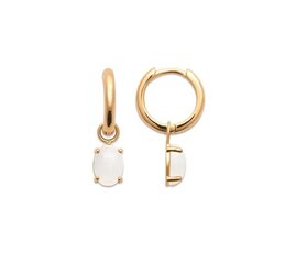 750° kullaga kaetud kõrvarõngad, 15mm, toodetud Prantsusmaal hind ja info | Kõrvarõngad | kaup24.ee