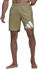 Мужские шорты Adidas 30Y Bos Clx Cl Green HA0395 HA0395/L цена и информация | Плавки, плавательные шорты | kaup24.ee