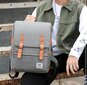 15'6 sülearvuti seljakott, hall hind ja info | Arvutikotid | kaup24.ee