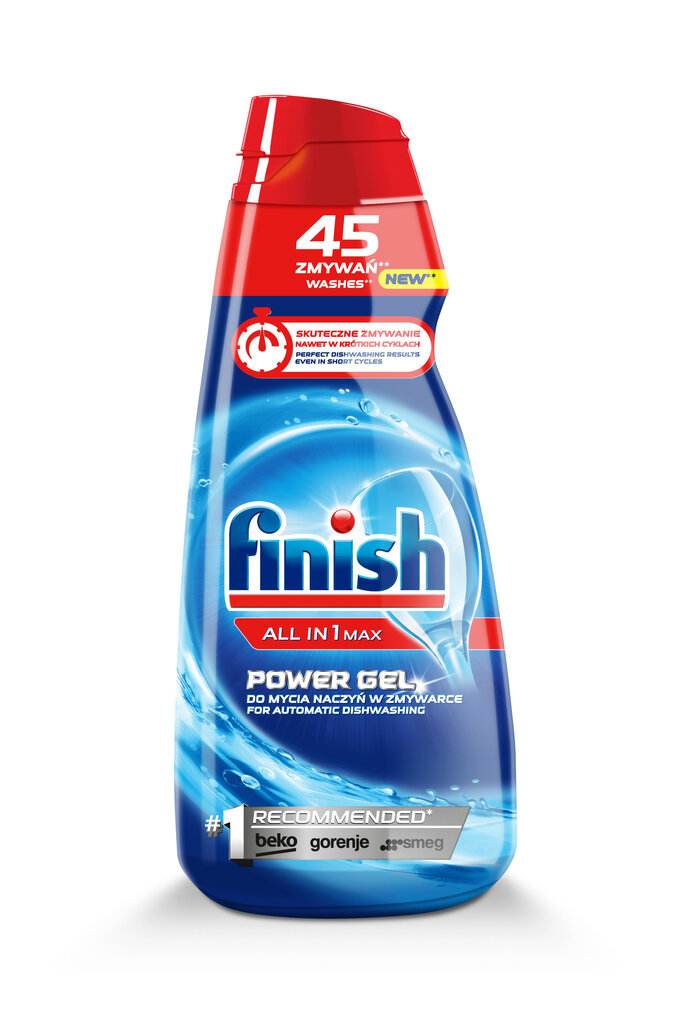 Finish geel all-in-one 900ml hind ja info | Nõudepesuvahendid | kaup24.ee