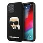 Karl Lagerfeld case for Samsung Galaxy S21 Plus KLHCS21MKH3DBK black hard case 3D Rubber Karl`s Head hind ja info | Telefoni kaaned, ümbrised | kaup24.ee