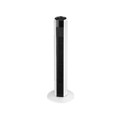 Tower Fan 82cm, 50W black-white цена и информация | Вентиляторы | kaup24.ee