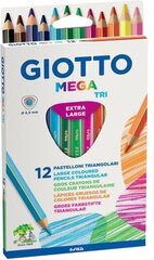 Карандаши GIOTTO MEGA TRIKAMPIAI 220600 FILA/LYRA цена и информация | Особенности<br>-<br>Материал: дерево, пластик, стекло.<br>- Ручка из массива дерева, высококачественная и стильная.<br>- Зеркало высокой четкости, восстанавливает вашу максимальную четкость.<br>- Это подходит мужчинам и женщинам для повседневного макияжа и для путешествий. | kaup24.ee