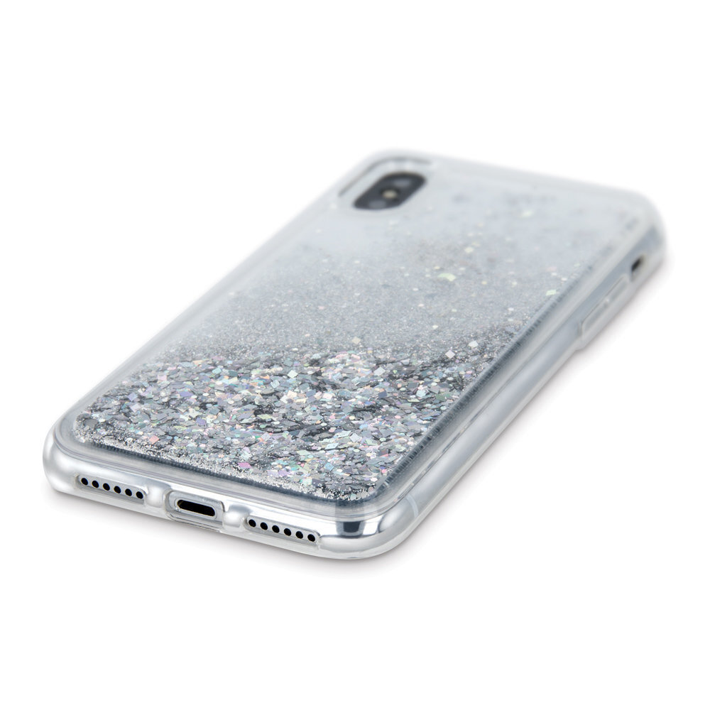 Liquid Sparkle TPU ümbris, telefonile Huawei P30 Lite silver hind ja info | Telefoni kaaned, ümbrised | kaup24.ee