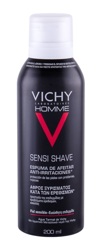 Vichy Homme habemeajamisvaht meestele 200 ml цена и информация | Raseerimisvahendid | kaup24.ee