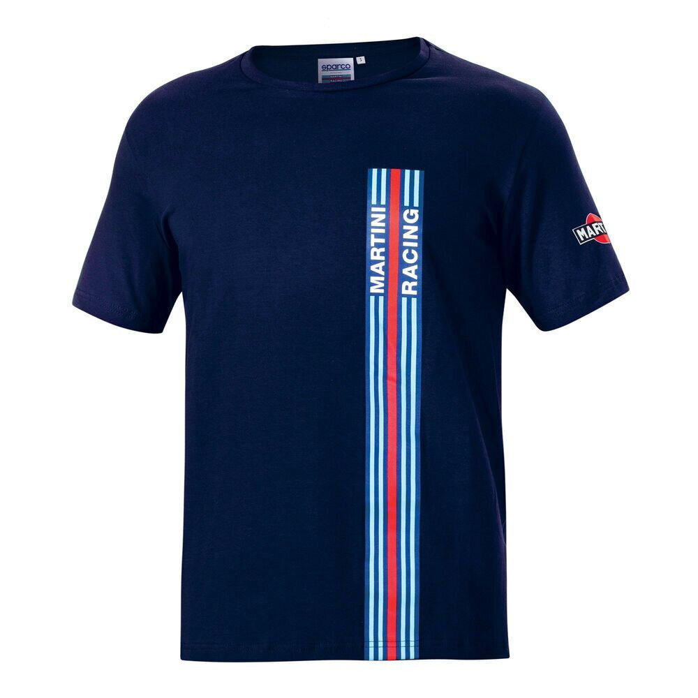 Lühikeste varrukatega T-särk, meeste Sparco Martini Racing, meresinine, suurus L/XL цена и информация | Meeste T-särgid | kaup24.ee