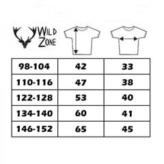 Футболка для мальчиков Wildzone цена и информация | Рубашки для мальчиков | kaup24.ee