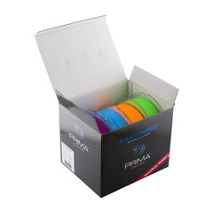 3D-пластик PrimaCreator EasyPrint PLA Value Pack Neon, 1.75мм, 4x500г цена и информация | Аксессуары для принтера | kaup24.ee