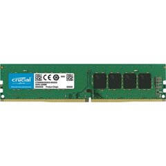 RAM Crucial UDIMM DDR4, 16GB, 2666MHz, CL19 (CT16G4DFD8266) цена и информация | Оперативная память (RAM) | kaup24.ee
