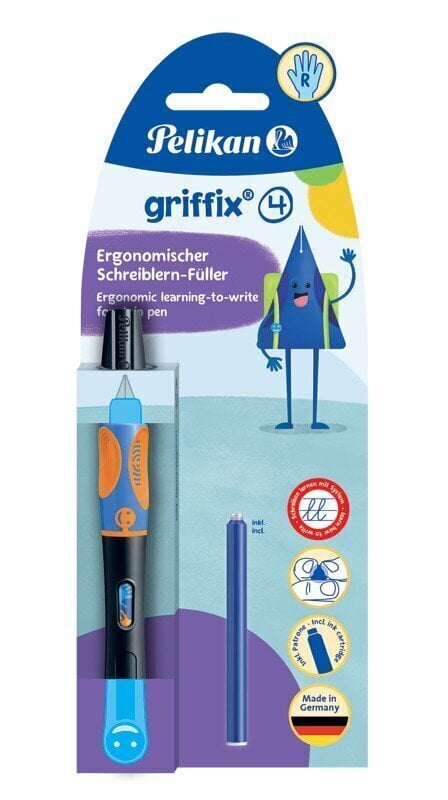 Sulepea Griffix-4 R neon black bls hind ja info | Kirjutusvahendid | kaup24.ee