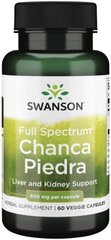 Swanson Chanca Piedra (Phyllanthus Niruri) 500 mg 60 vege kapslit hind ja info | Vitamiinid, toidulisandid, preparaadid tervise heaoluks | kaup24.ee