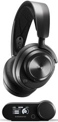 SteelSeries Arctis Nova Pro Wireless, черный цена и информация | Беспроводные наушники | kaup24.ee